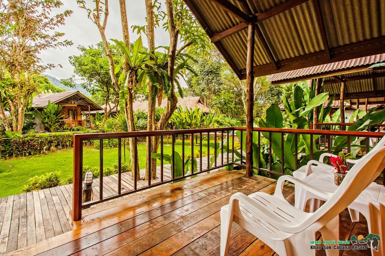 Khao Sok Cabana Resort Khao Sok National Park Esterno foto